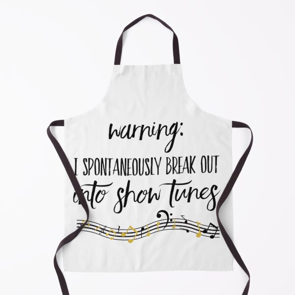 Item preview, Warning I Spontaneously Break Out Into Show Tunes designed and sold by BlakefourDesign.