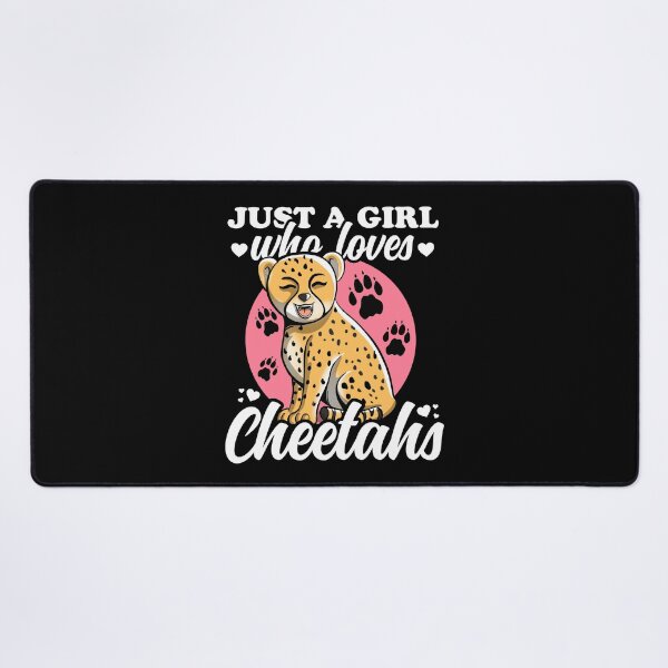 Item preview, Just a Girl Who Loves Cheetahs Animal Lover Cute Leopard designed and sold by Lambo-Designs.