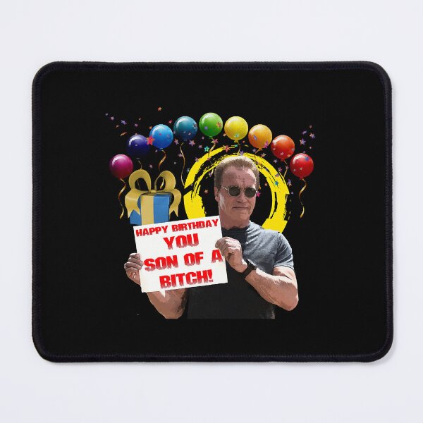 Item preview, Happy Birthday you SOB - Arnold Swartzenegger  designed and sold by IsaacLe1288966.