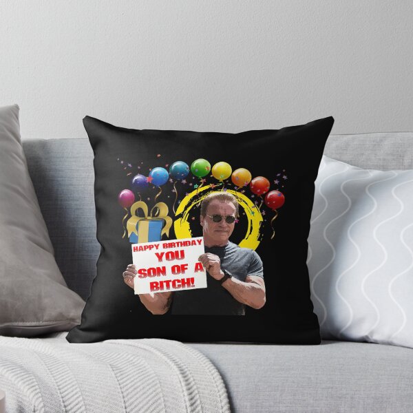 Item preview, Happy Birthday you SOB - Arnold Swartzenegger  designed and sold by IsaacLe1288966.