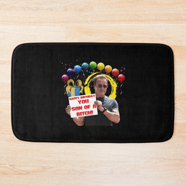Item preview, Happy Birthday you SOB - Arnold Swartzenegger  designed and sold by IsaacLe1288966.