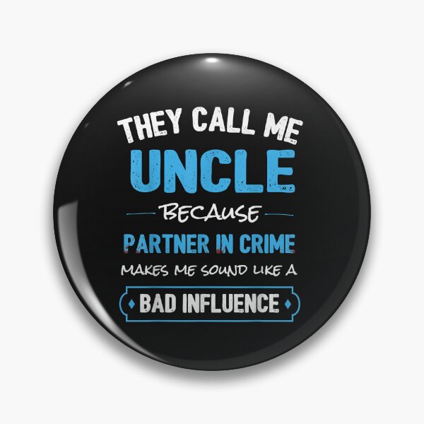 Item preview, Funny Uncle Gift Shirt, Uncle Partner In Crime designed and sold by SeppeGoffin.