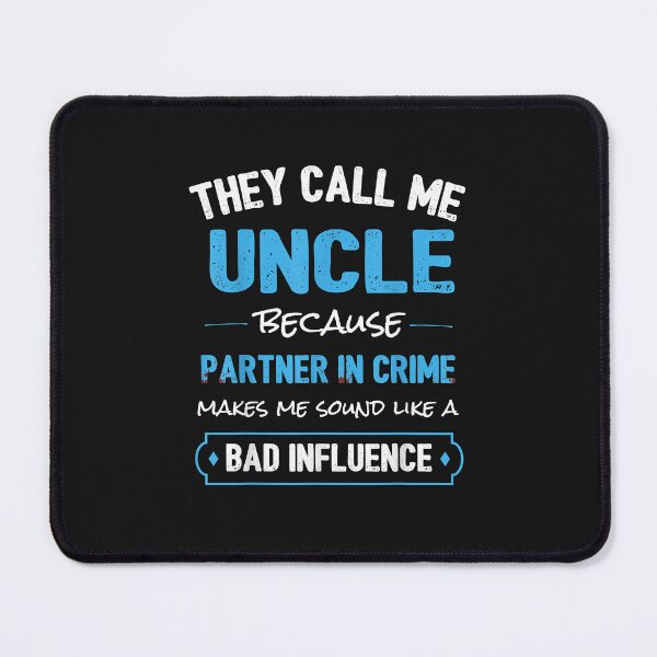 Item preview, Funny Uncle Gift Shirt, Uncle Partner In Crime designed and sold by SeppeGoffin.