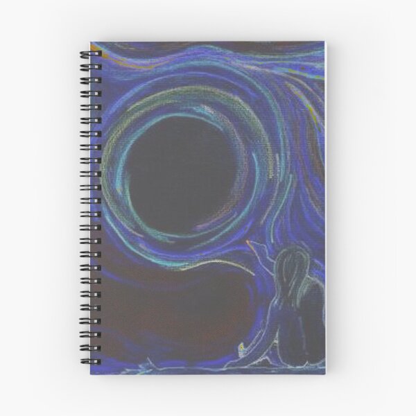Item preview, Girl and Universe creatively interconnecting Solarised version designed and sold by Julia Woodman.