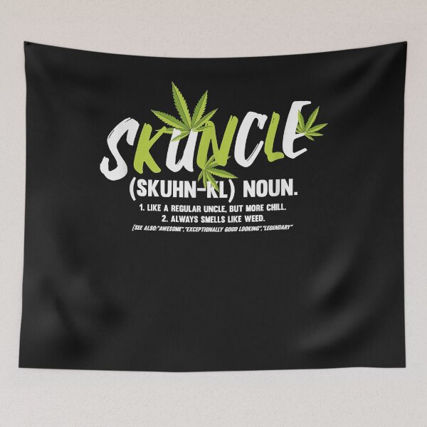 Item preview, Funny Uncle Weed Smoker Skuncle Marijuana Uncle designed and sold by SeppeGoffin.