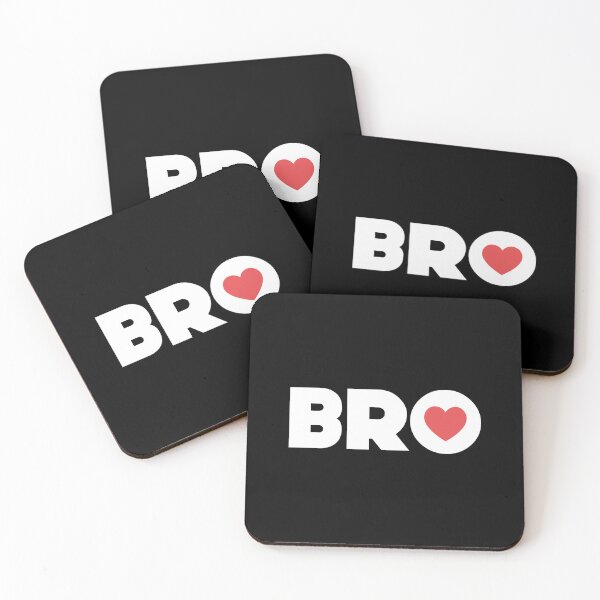 Item preview, BRO LOVE HEART designed and sold by w1ckerman.