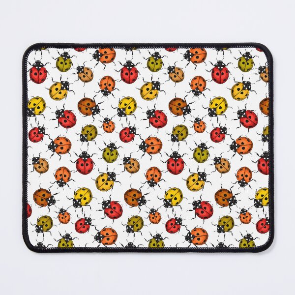Item preview, Colorful ladybugs on white designed and sold by Katerina Mitkova Kirilova.