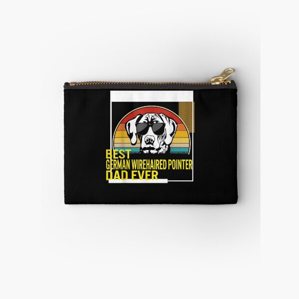 Item preview, Best German Wirehaired Pointer Dad Ever Father's Day Dog Dad T-Shirt designed and sold by jadynbennionv.