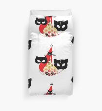 Cats Graphic Tshirt Cute Illustartion Duvet Cover