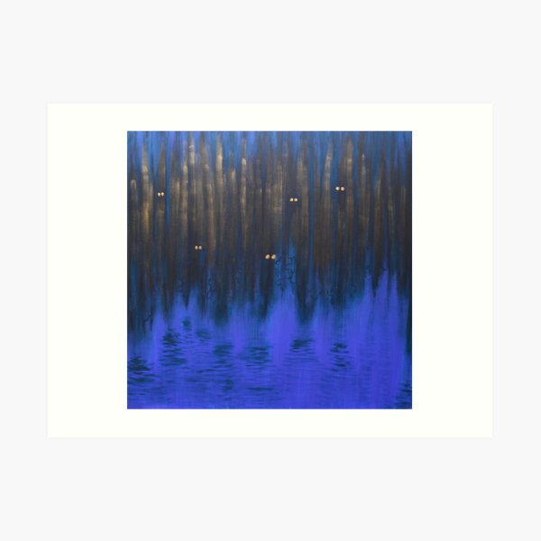 SWAMP CREATURES Art Print