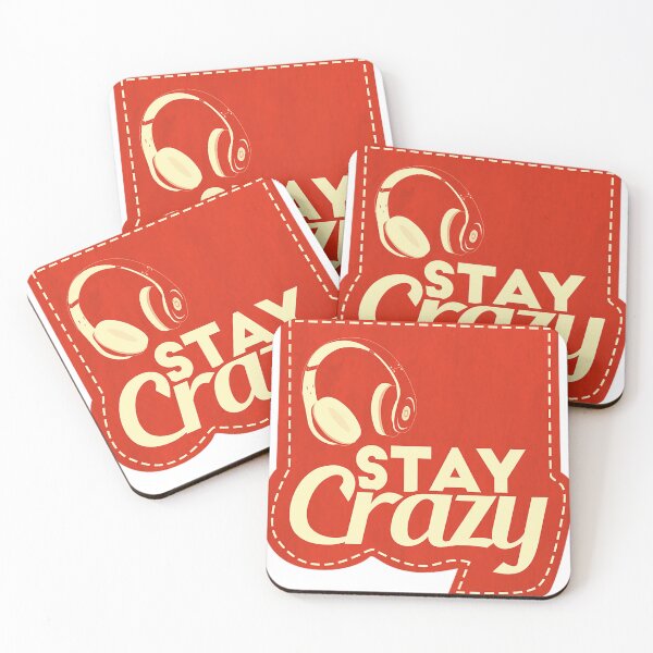 Item preview, Stay Crazy Headphones Funny Gift for DJ Musician designed and sold by PhillipsA12.