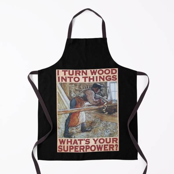 Item preview, i turn wood gift for carpenter funny sayings designed and sold by BrennaEirlys.
