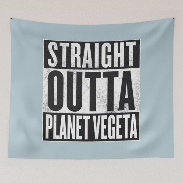Item preview, Straight Outta Planet Vegeta - Dragon Ball Z designed and sold by annajista.
