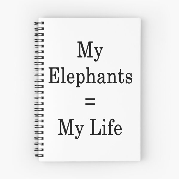 Item preview, My Elephants = My Life designed and sold by supernova23.