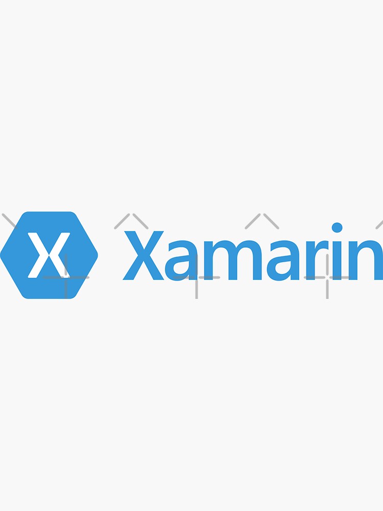 Thumbnail 3 of 3, Sticker, xamarin designed and sold by yourgeekside.