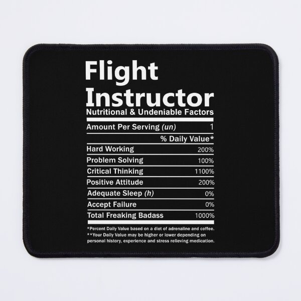 Item preview, Flight Instructor T Shirt - Nutritional And Undeniable Factors Gift Item Tee designed and sold by watkinsmat.