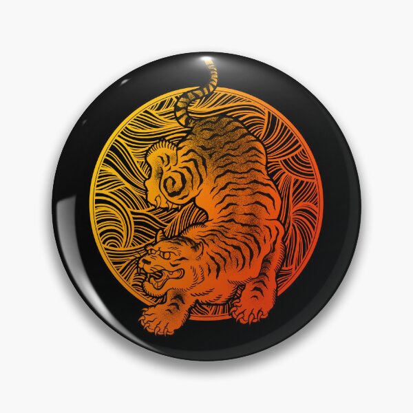 Item preview, Tiger Japanese designed and sold by SoulArtLove.