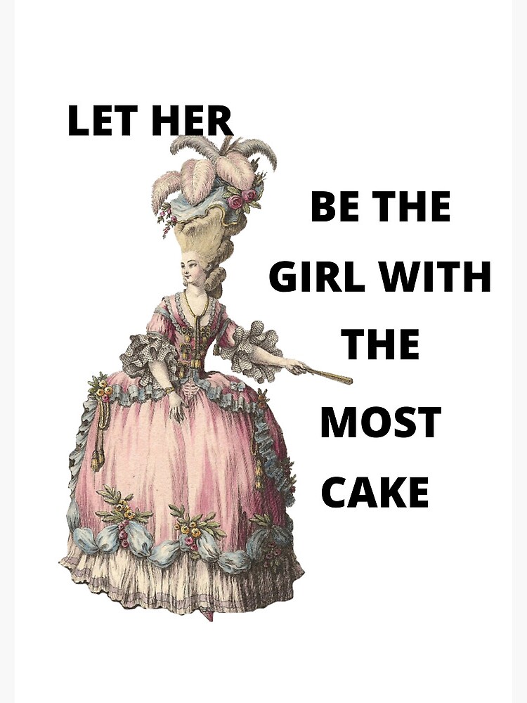 "girl with the most cake marie Spiral Notebook for Sale by