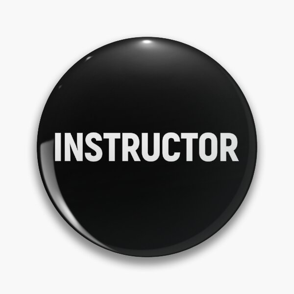 Item preview, Instructor (White Text) designed and sold by STUDIO-72.