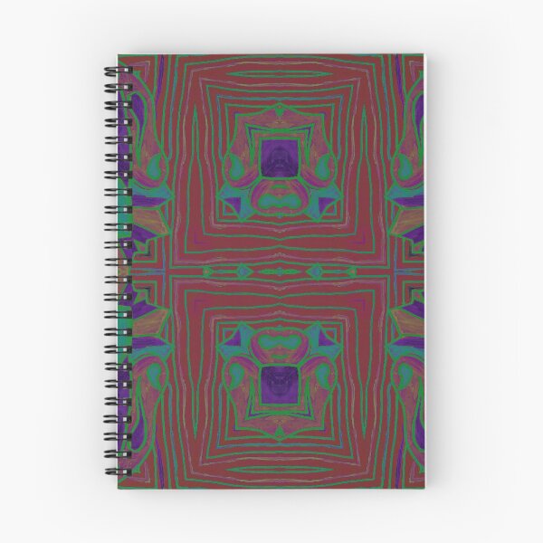 Item preview, Organic square kaleidoscope repeat designed and sold by ClaraFae.
