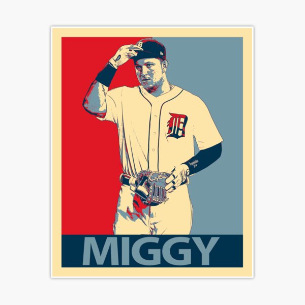 Miguel Cabrera #24 Walks Back Sticker for Sale by GetBound18