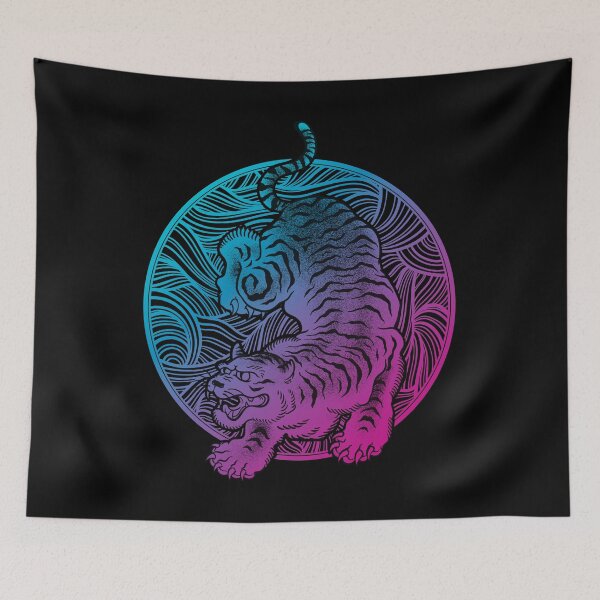 Item preview, Tiger Japanese designed and sold by SoulArtLove.