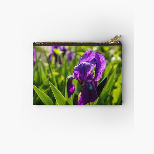 Item preview, Royal Purple Irises in Bloom - A Garden for Vincent Van Gogh designed and sold by Georgia Mizuleva.