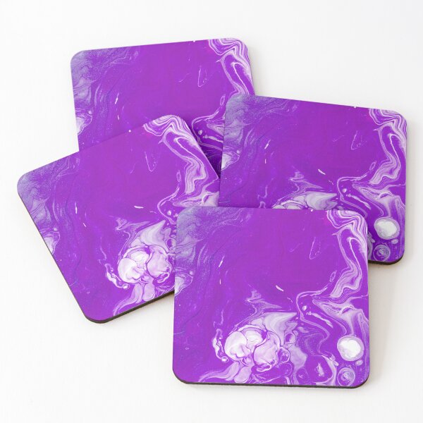Item preview, Violet Abstract Liquid Art  designed and sold by Tshirtstory.