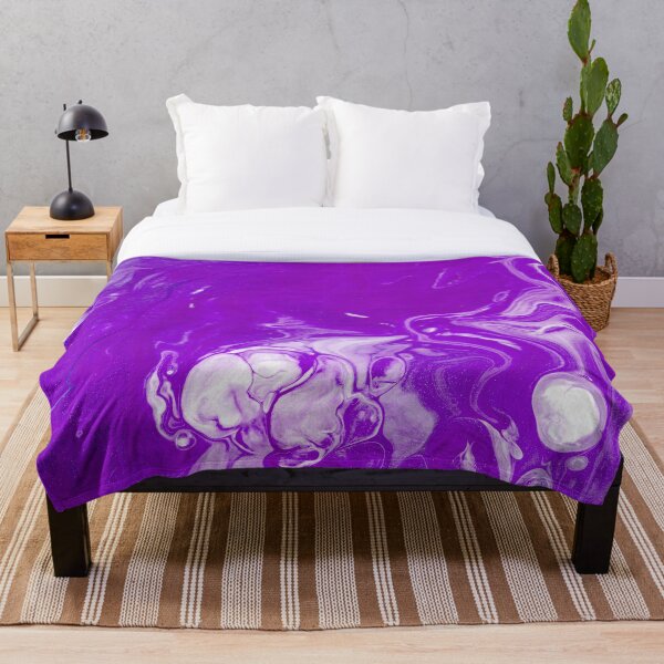 Item preview, Violet Abstract Liquid Art  designed and sold by Tshirtstory.
