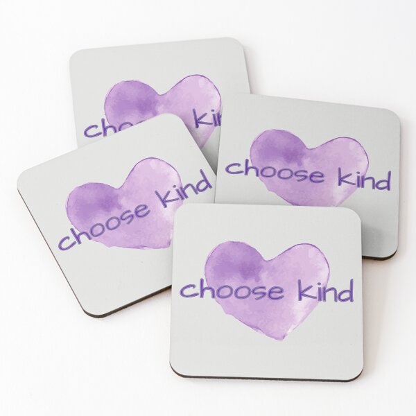 Item preview, Choose Kind | Heart Watercolor designed and sold by SpeakLifeHQ.