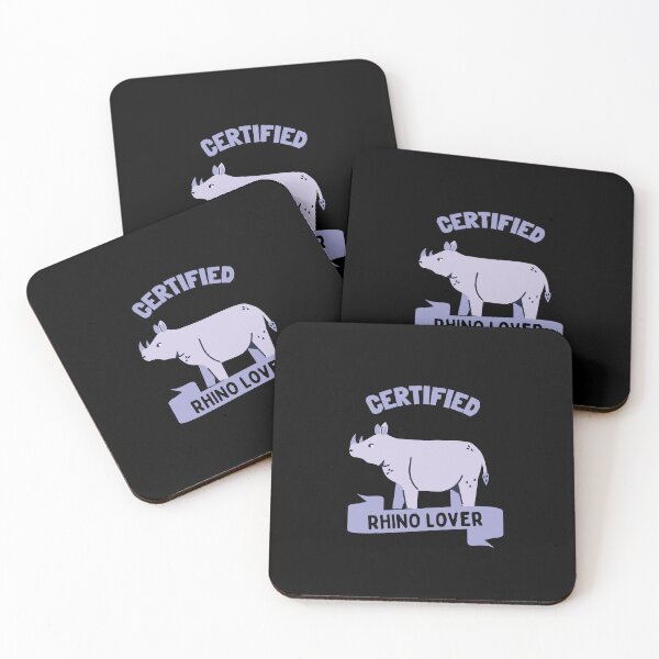 Item preview, Certified Rhino Lover designed and sold by GasconyPassion.