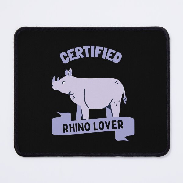 Item preview, Certified Rhino Lover designed and sold by GasconyPassion.