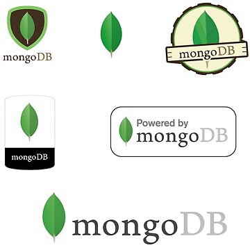 Artwork thumbnail, mongodb mongo db sticker set by yourgeekside