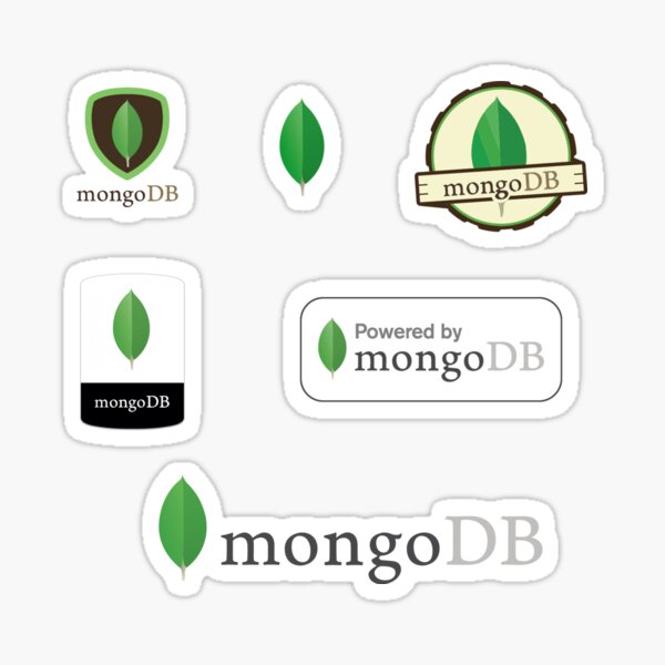 mongodb mongo db sticker set Sticker