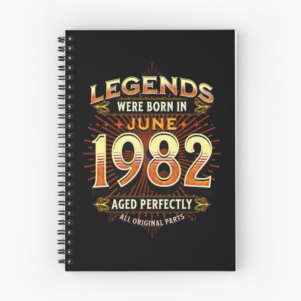 Item preview, Legends Were Born In June 1982 designed and sold by csoDesign.