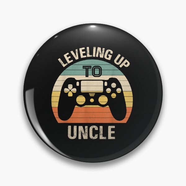 Item preview, Leveling up to uncle 2021 funny video gamer vintage men designed and sold by SeppeGoffin.
