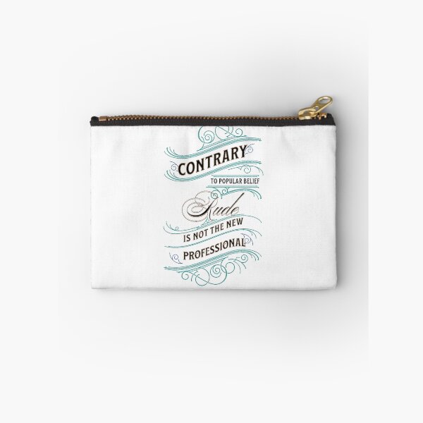 Item preview, Rude is not Professional social statement designed and sold by Kashear.