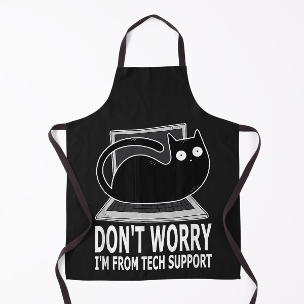 Item preview, Dont Worry Im From Tech Support Funny Cat For Sysadmin  designed and sold by BrettPorter2612.