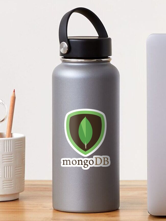 Thumbnail 1 of 3, Sticker, mongodb mongo db database designed and sold by yourgeekside.