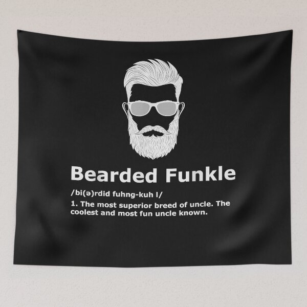 Item preview, Mens Bearded Funkle Shirt Funny Uncle Definition designed and sold by SeppeGoffin.