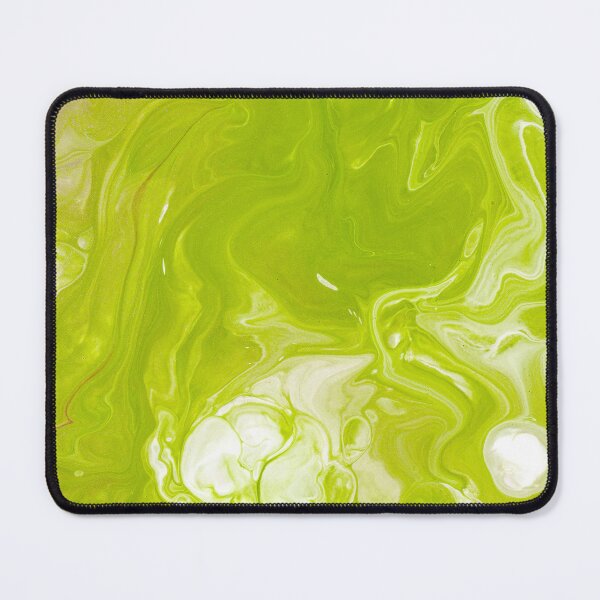 Item preview, Yellow green Abstract Liquid Art  designed and sold by Tshirtstory.