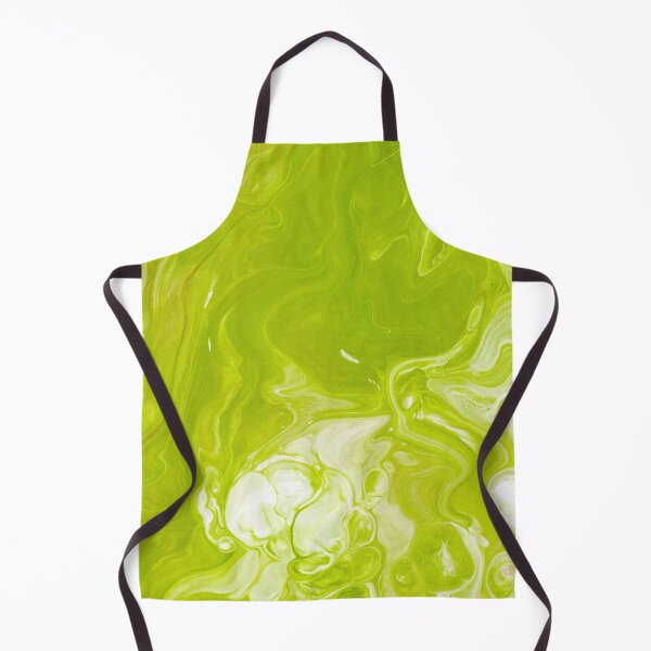 Item preview, Yellow green Abstract Liquid Art  designed and sold by Tshirtstory.