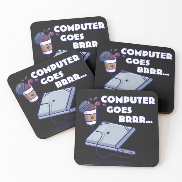 Item preview, Computer goes brrr... designed and sold by Code  Monkeys.