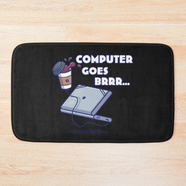 Item preview, Computer goes brrr... designed and sold by Code  Monkeys.