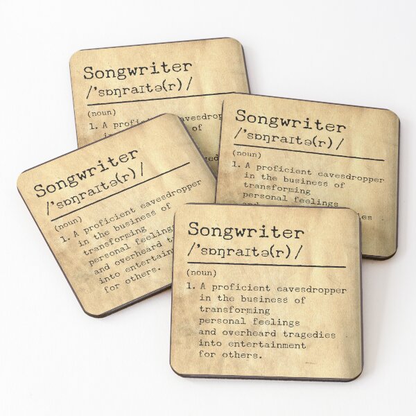 Item preview, Funny definition of songwriter designed and sold by DeliriousSteve.