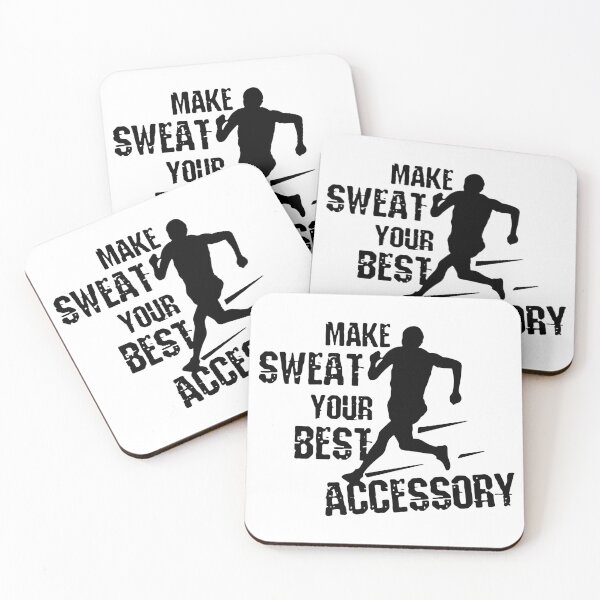 Item preview, Make Sweat Your Best Accessory designed and sold by MakeItTrend.