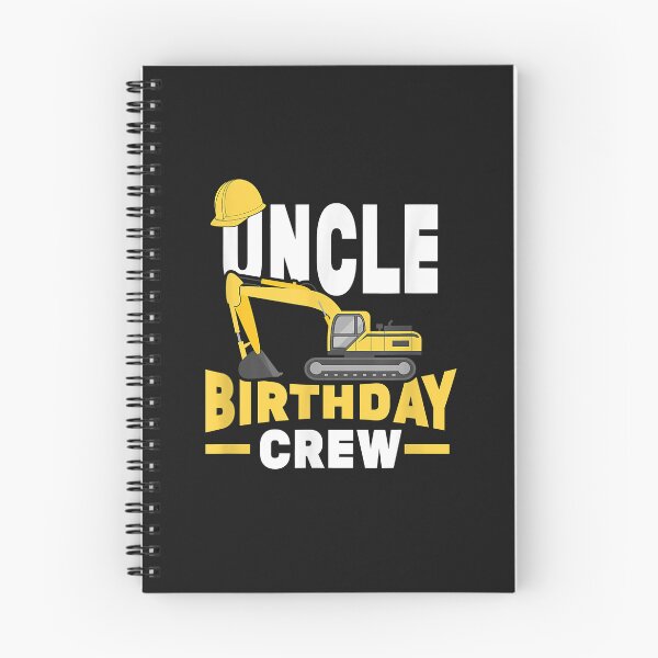 Item preview, Mens Construction Birthday Party Digger Uncle Birthday Crew designed and sold by SeppeGoffin.