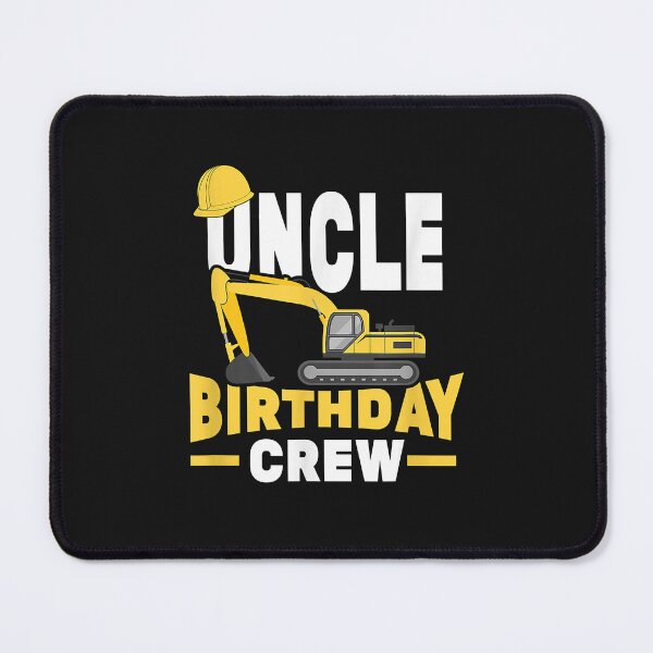 Item preview, Mens Construction Birthday Party Digger Uncle Birthday Crew designed and sold by SeppeGoffin.