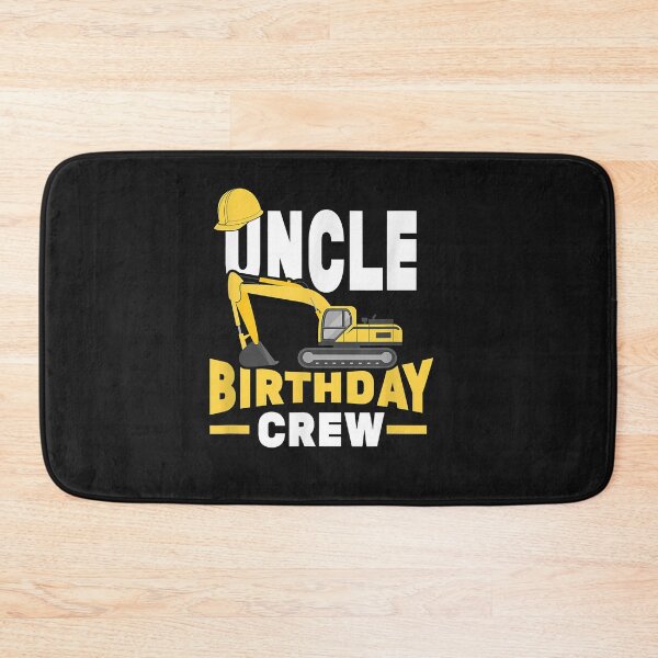 Item preview, Mens Construction Birthday Party Digger Uncle Birthday Crew designed and sold by SeppeGoffin.