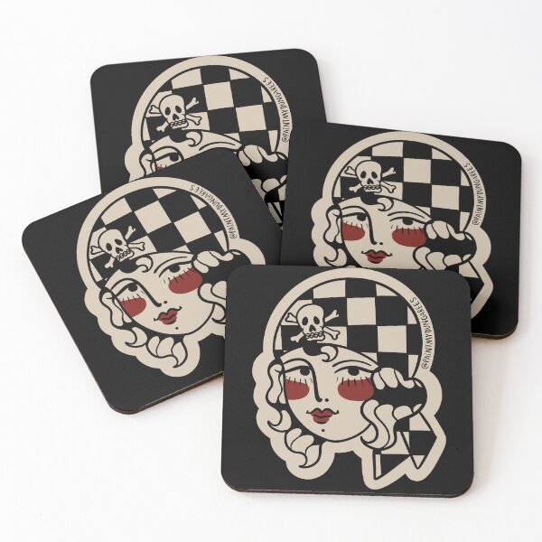 Item preview, Lady Head Traditional Tattoo Flash  designed and sold by Rebecca Murray.